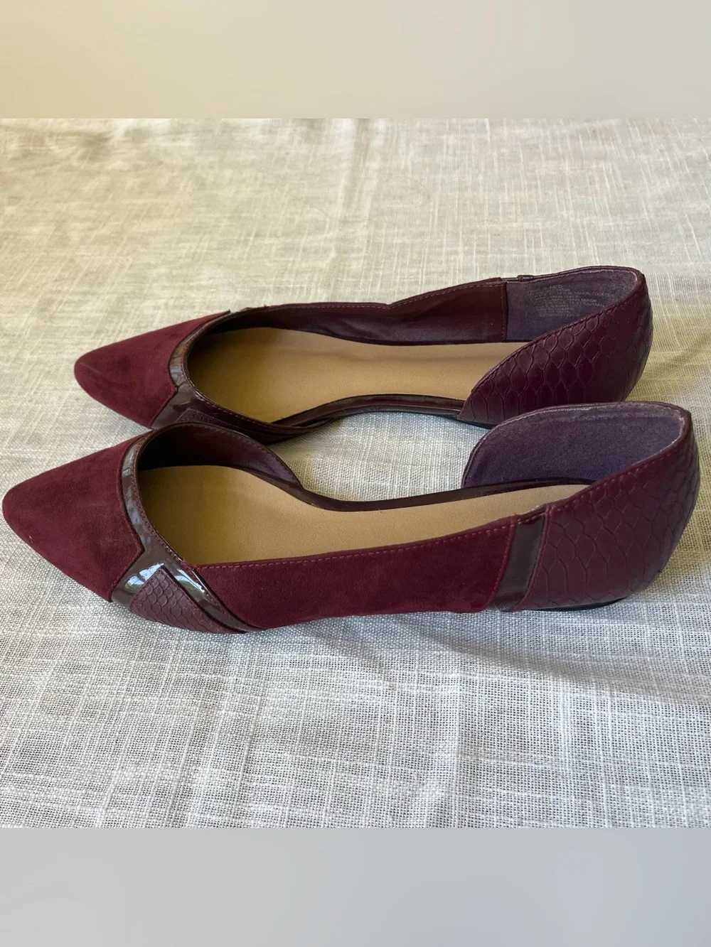 Apt. 9 burgundy red